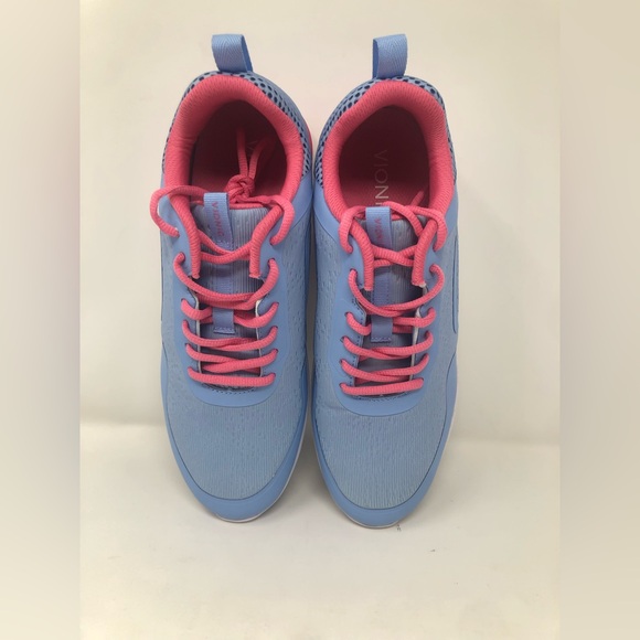Vionic Women Sneaker Shoes Blue Pink Size 9.5 - Picture 4 of 8